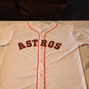 Houston Astros Youth MLB White  Jersey